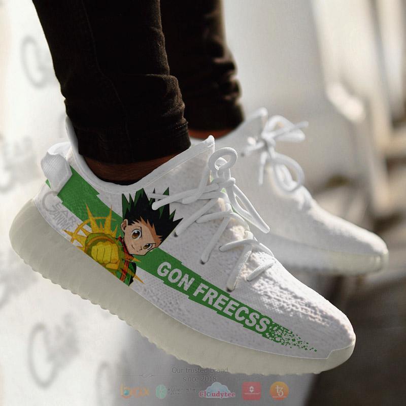 Hunter X Hunter Gon Freecss Yeezy Sneaker shoes 4 Hunter X Hunter Gon Freecss Yeezy Sneaker shoes 1 2 3