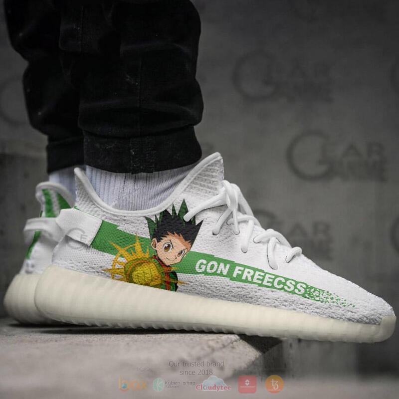 Hunter X Hunter Gon Freecss Yeezy Sneaker shoes 5 Hunter X Hunter Gon Freecss Yeezy Sneaker shoes 1 2 3 4