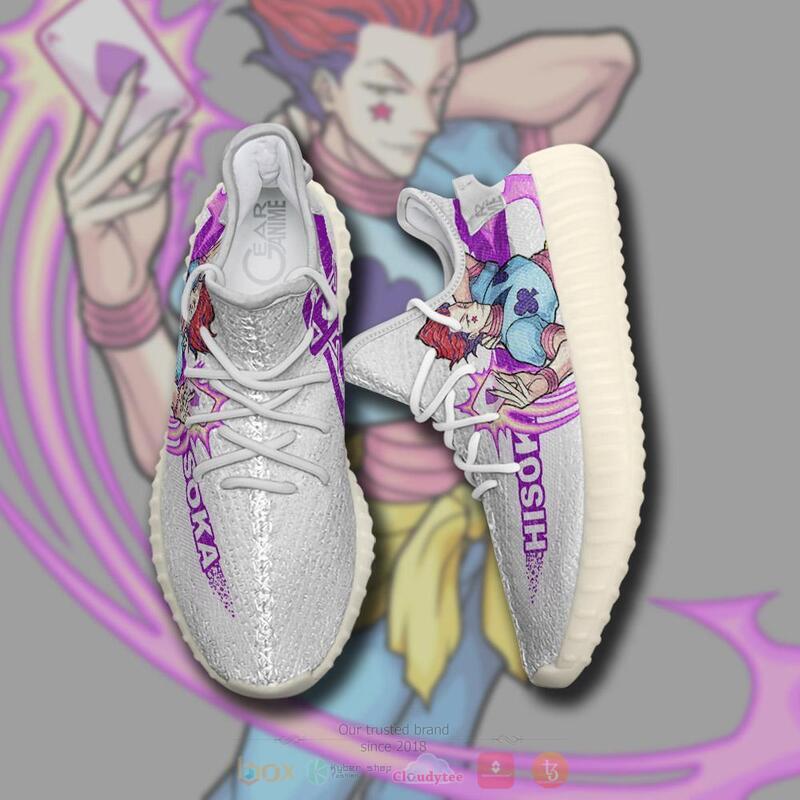Hunter X Hunter Hisoka Morow Yeezy Sneaker shoes 3 Hunter X Hunter Hisoka Morow Yeezy Sneaker shoes 1 2