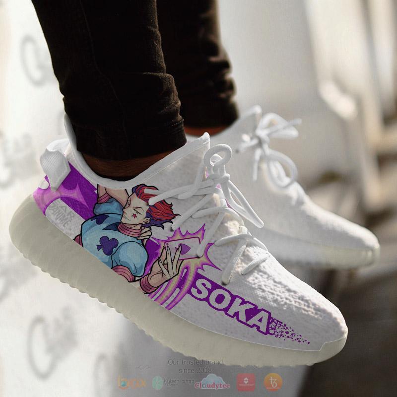 Hunter X Hunter Hisoka Morow Yeezy Sneaker shoes 5 Hunter X Hunter Hisoka Morow Yeezy Sneaker shoes 1 2 3 4