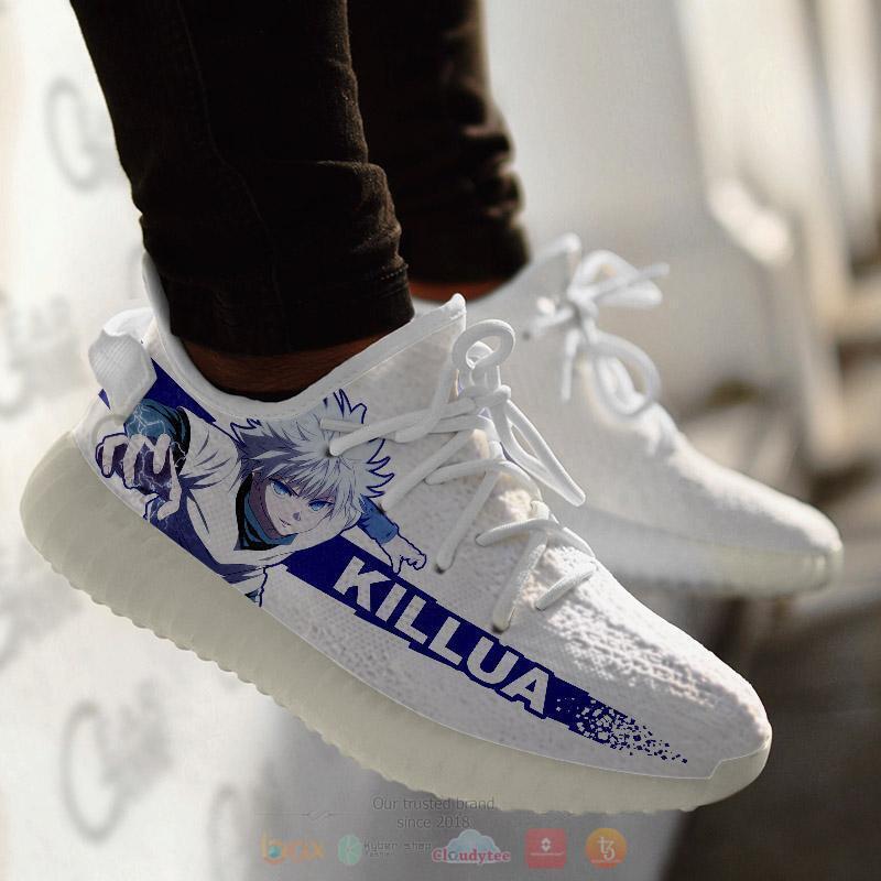 Hunter X Hunter Killua Zoldyck Yeezy Sneaker shoes 5 Hunter X Hunter Killua Zoldyck Yeezy Sneaker shoes 1 2 3 4