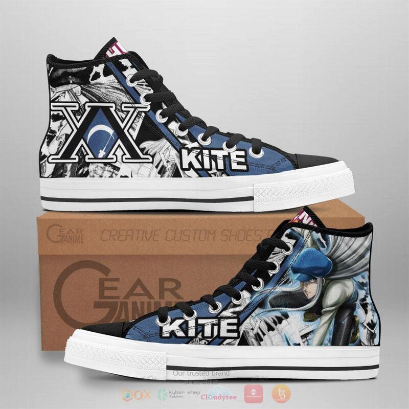 Hunter X Hunter Kite Kaito Canvas High Top shoes