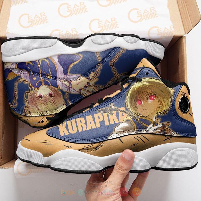 Hunter X Hunter Kurapika Air Jordan 13 Sneaker Shoes 1 2 3