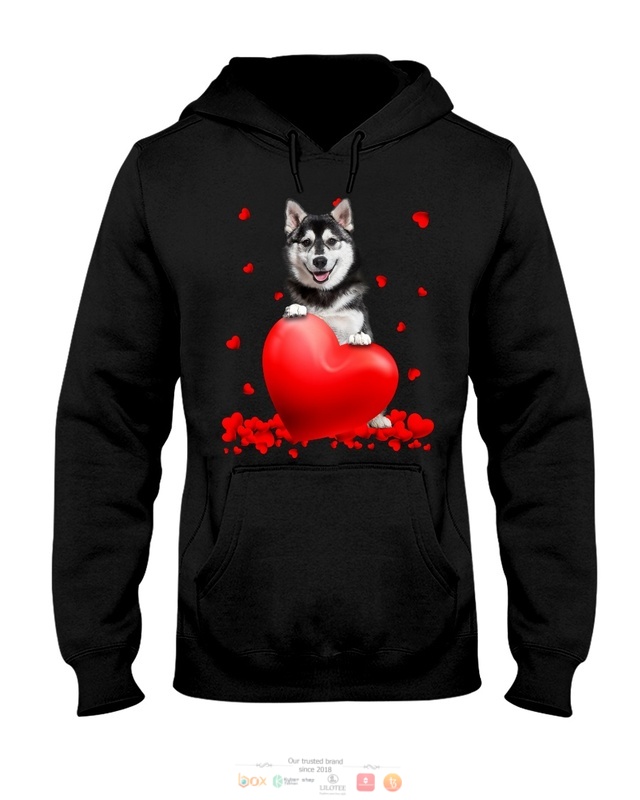 Husky Valentine Hearts shirt hoodie 1 2 3 4 5 6 7 8
