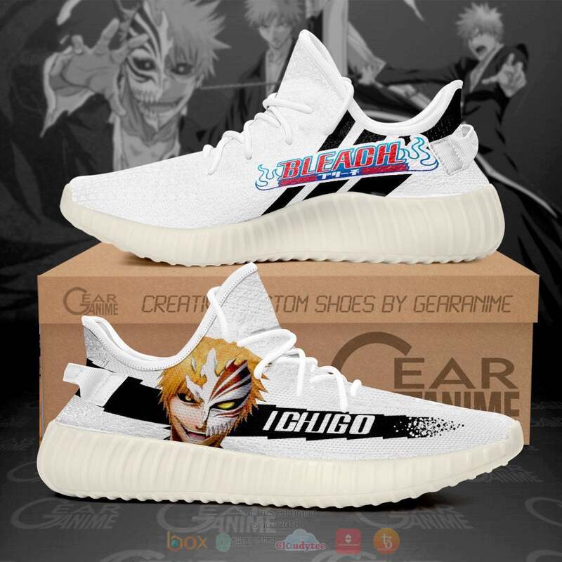 Ichigo Bleach Yeezy Sneaker shoes