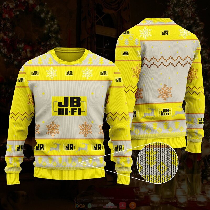 JB Hi Fi Company Christmas Sweater
