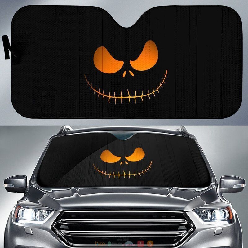 Jack Skellington Car Sun Shades