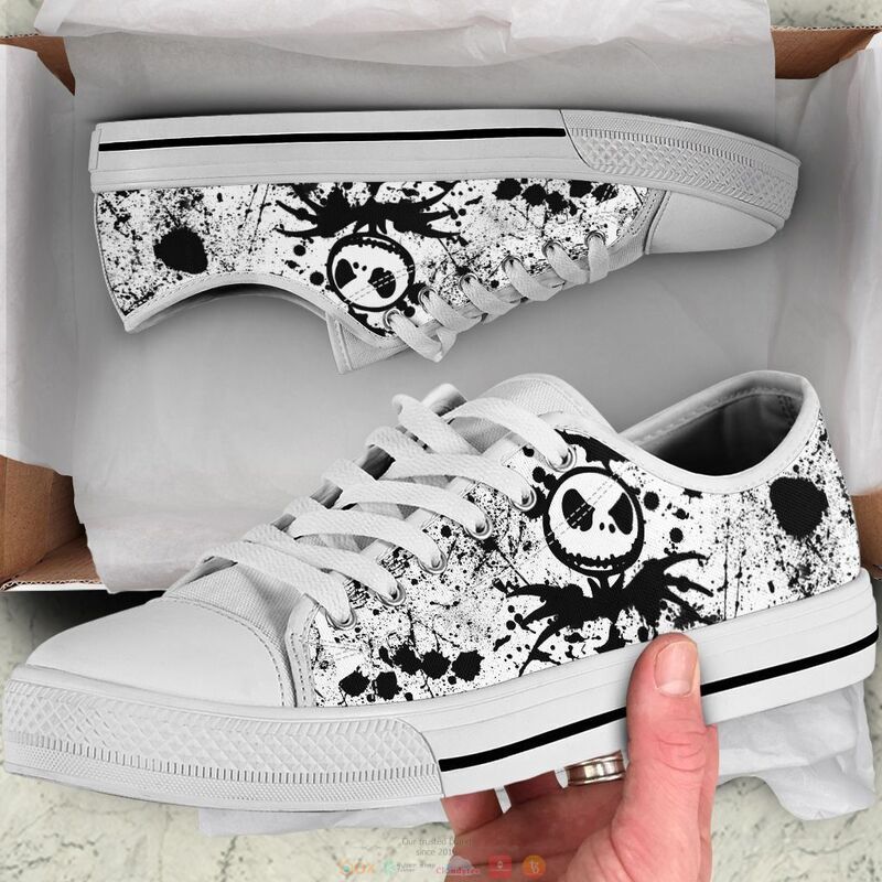Jack Skellington low top shoes