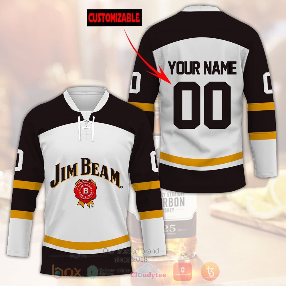 Jim Beam Personalized Hockey Jersey