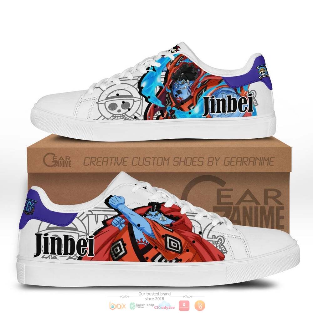 Jinbei Anime One Piece Skate Stan Smith Shoes