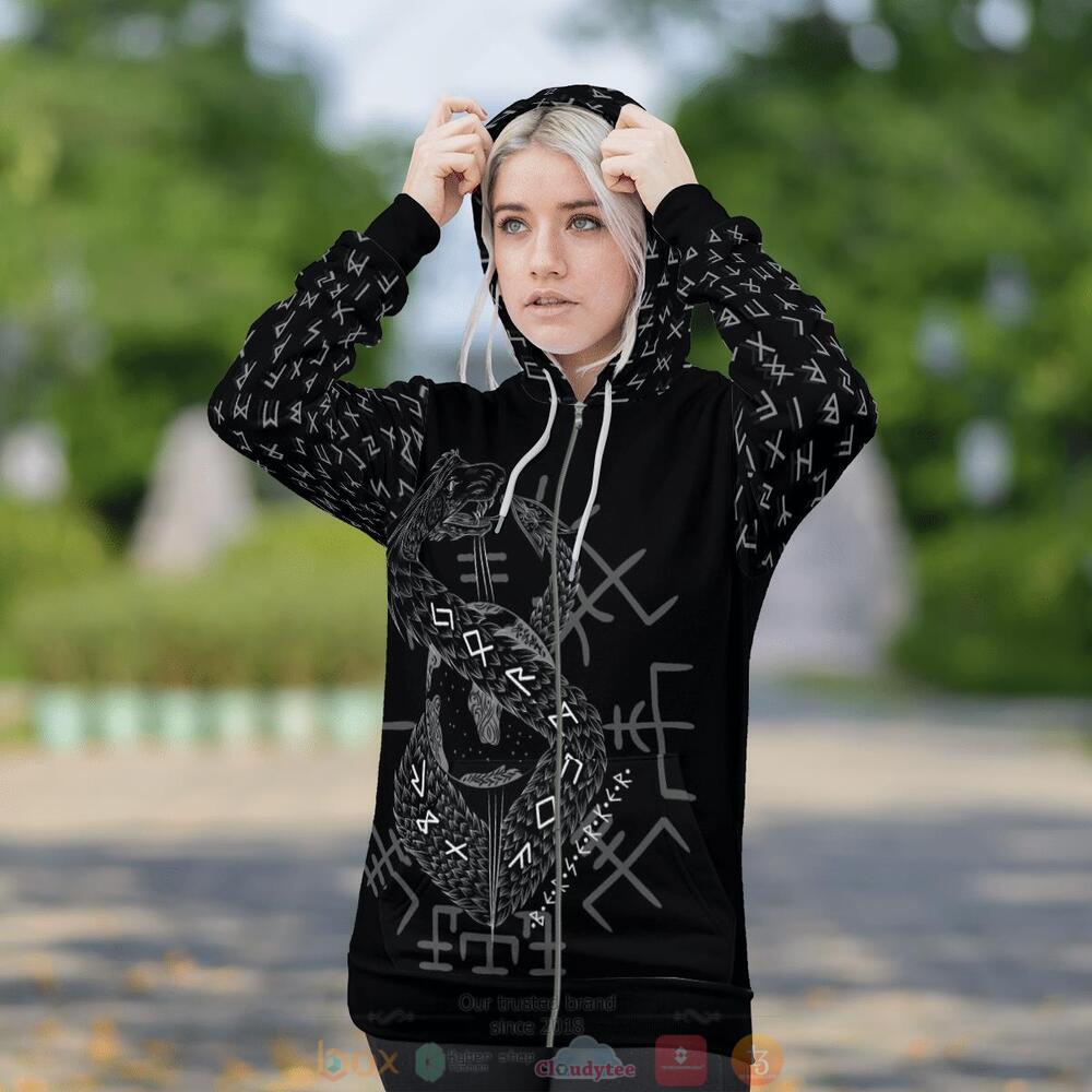 Jormungandr Viking Odin jersey shirt, hoodie 6 Jormungandr Viking Odin 3d shirt hoodie 1 2 3 4 5