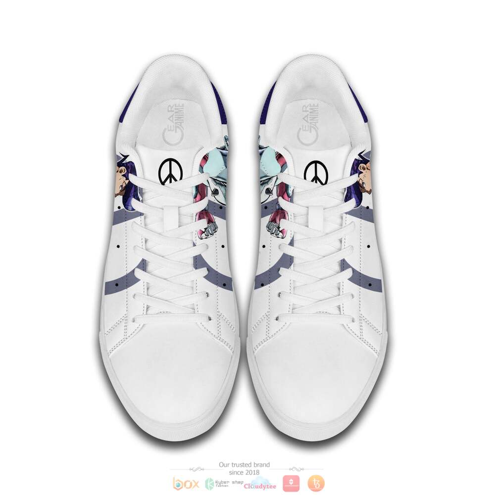 Josuke Higashikata Anime Jojos Bizarre Adventure Skate Stan Smith Shoes 1 2 3