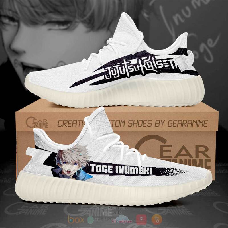 Jujutsu Kaisen Toge Inumaki Yeezy Sneaker Shoes