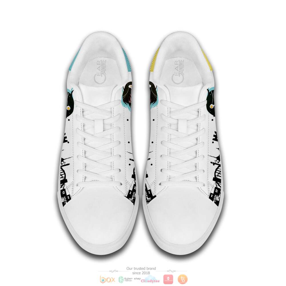 Karen Araragi And Tsukihi Araragi Anime Bakemonogatari Skate Stan Smith Shoes 1 2 3