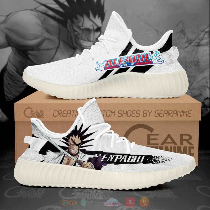 Kenpachi Zaraki Bleach Yeezy Sneaker shoes