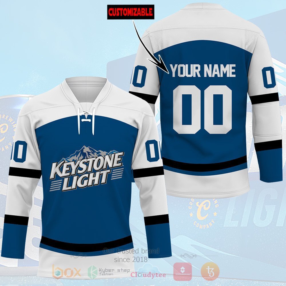Keystone Light Personalized Hockey Jersey