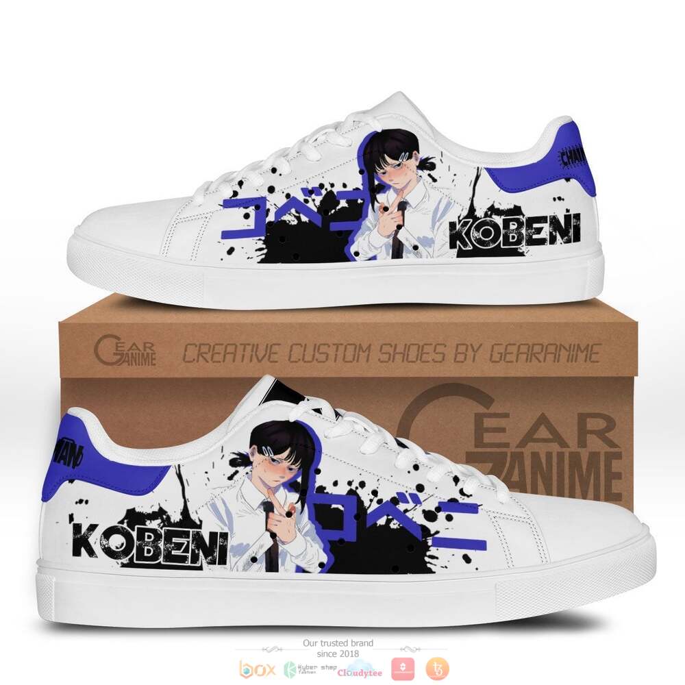 Kobeni Higashiyama Anime Chainsaw Man Skate Stan Smith Shoes