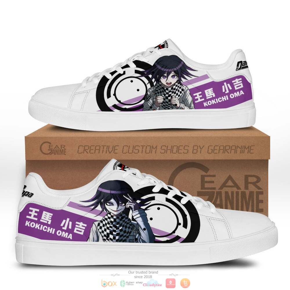Kokichi Oma Anime Danganronpa Skate Stan Smith Shoes