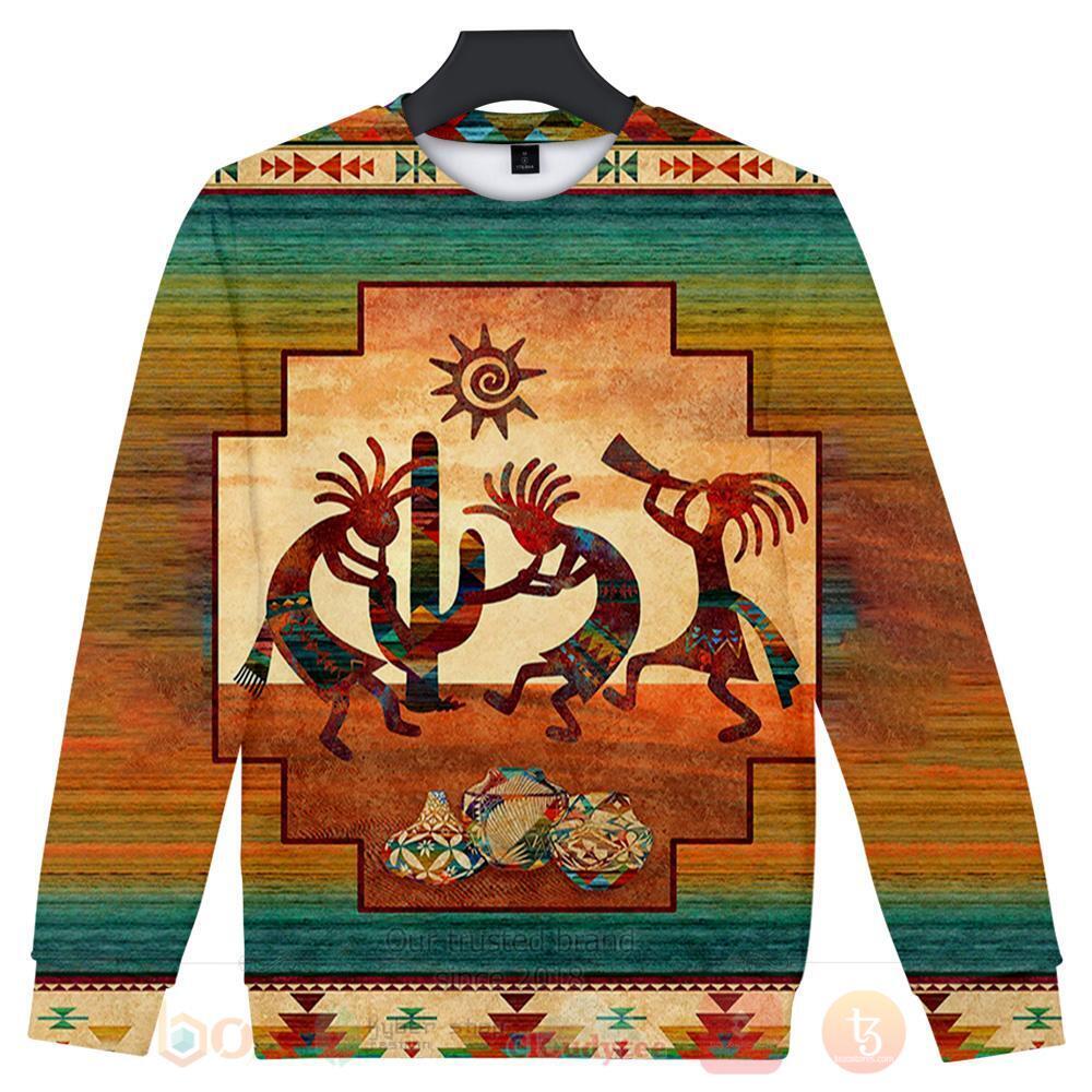 Kokopelli Myth Native American Sweater