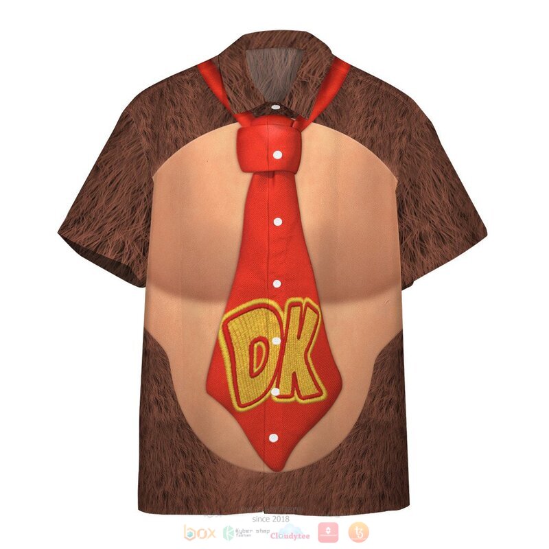 Kong Cosplay Hawaiian Shirt Short