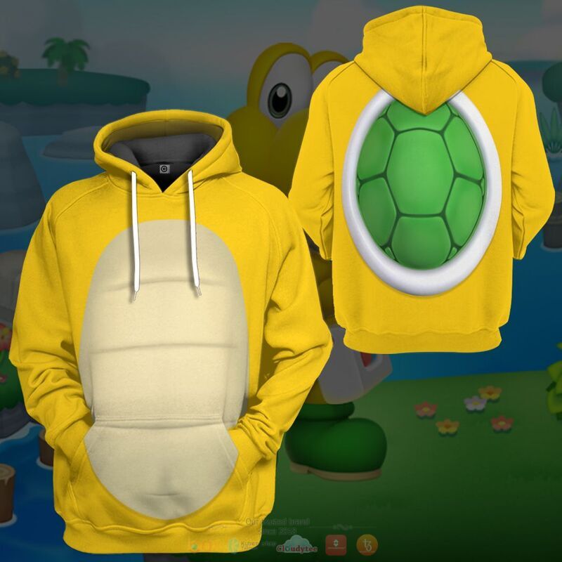 Koopa Troopa 3D Shirt Hoodie 1 2 3 4 5 6 7 8 9 10