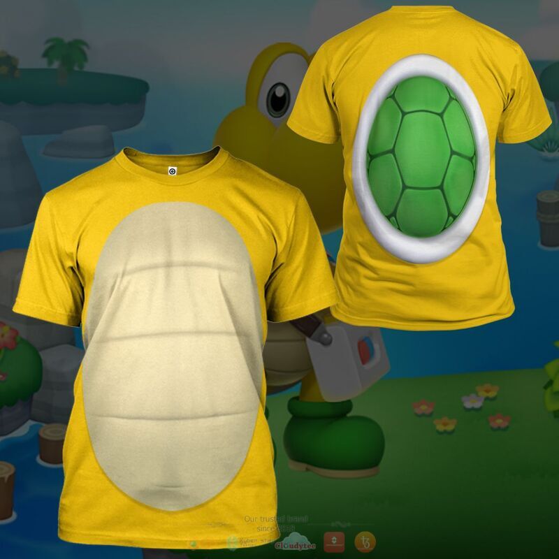 Koopa Troopa 3D Shirt Hoodie 1 2 3 4 5 6 7 8 9 10 11