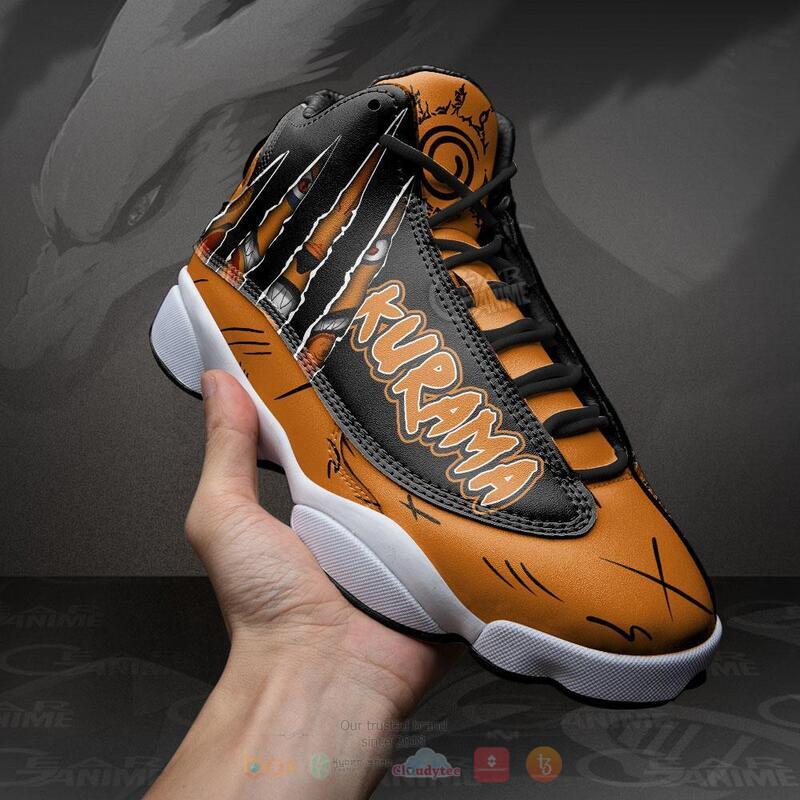 Kurama Nine Tails Air Jordan 13 Sneaker shoes 3 Kurama Nine Tails Air Jordan 13 Sneaker shoes 1 2