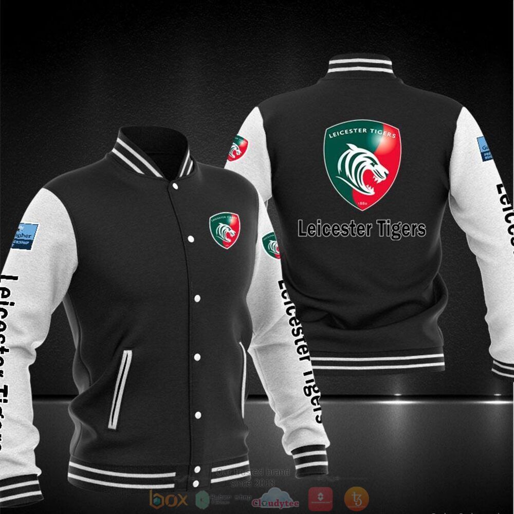 Leicester Tigers baseball jacket