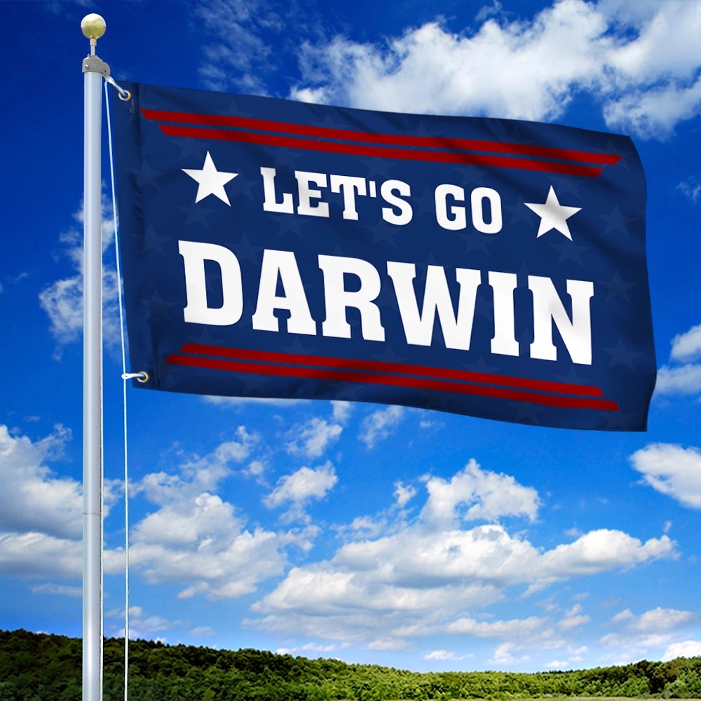 HOT Let’s Go Darwin flag 2 Lets Go Darwin flag 1