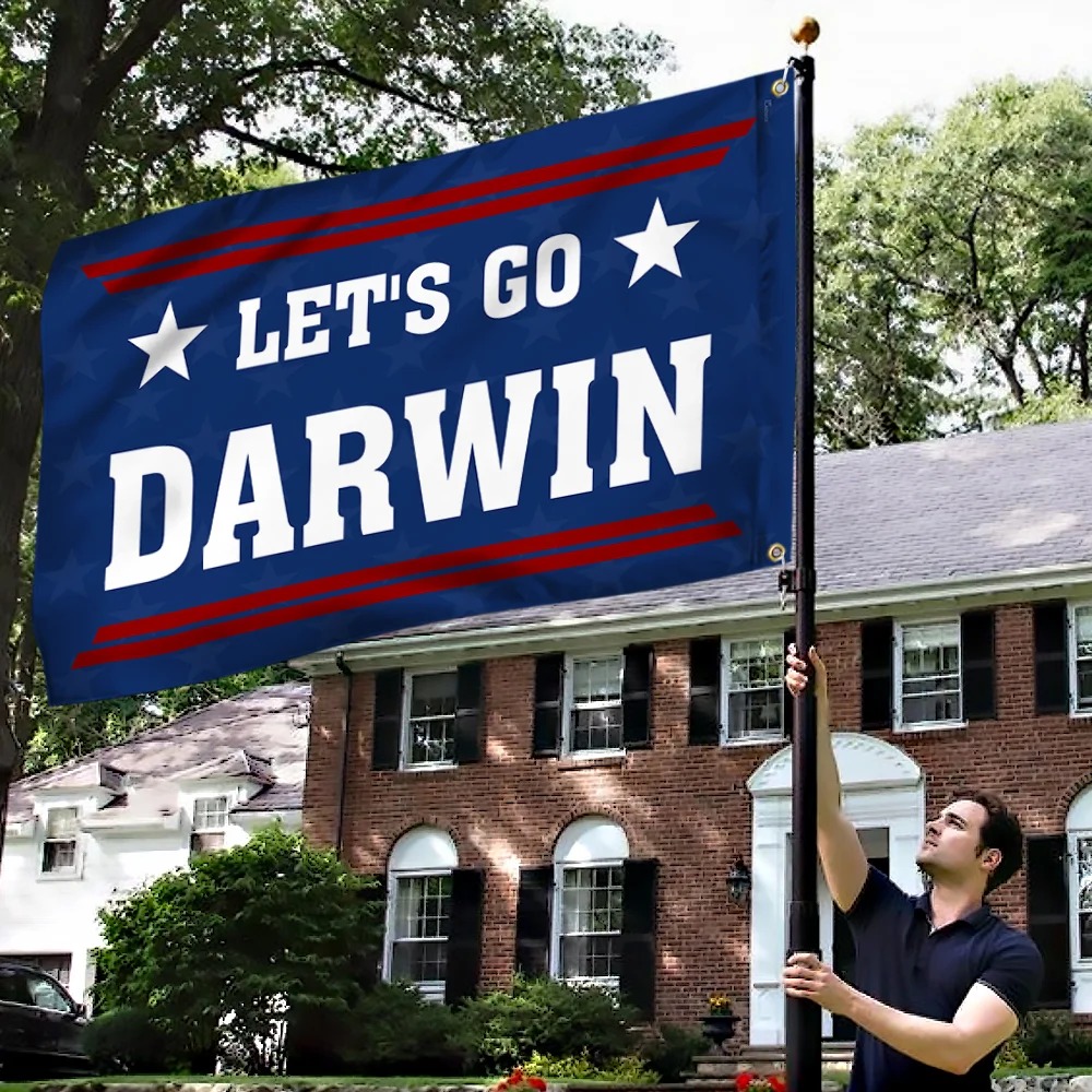 HOT Let’s Go Darwin flag 5 Lets Go Darwin flag 4