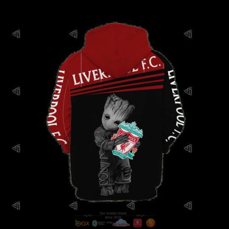 NEW Liverpool Football Club Groots hoodie 4 Liverpool Football Club Groots 3d hoodie 1 2 3