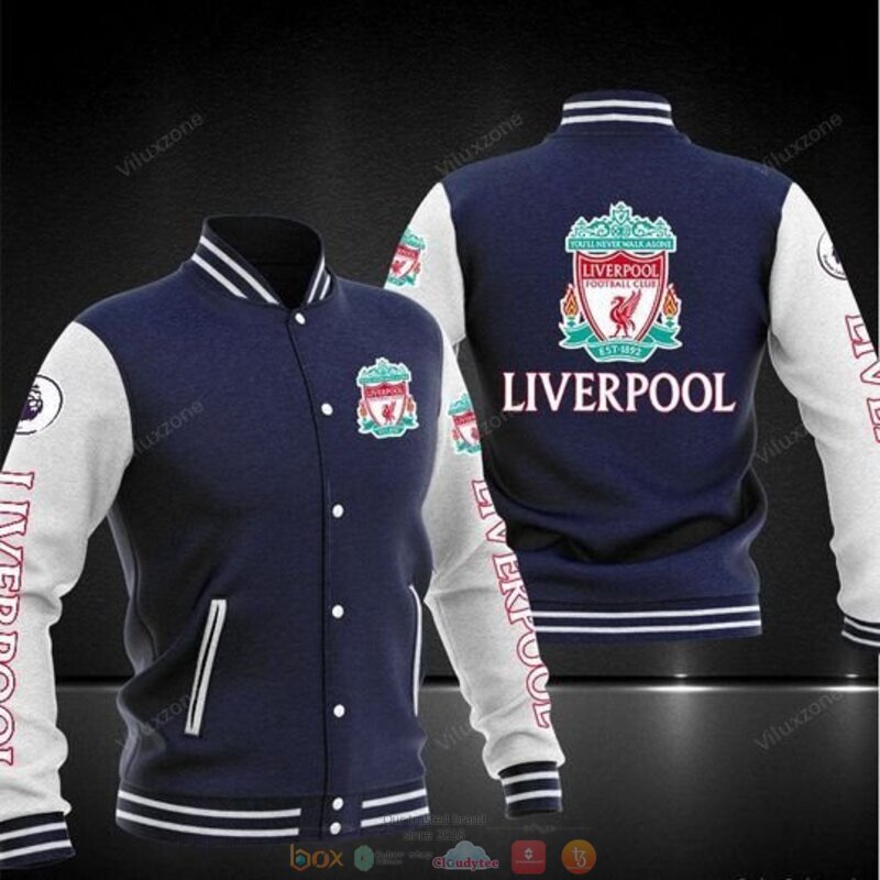NEW Liverpool Football Club baseball jacket 2 Liverpool Football Club baseball jacket 1