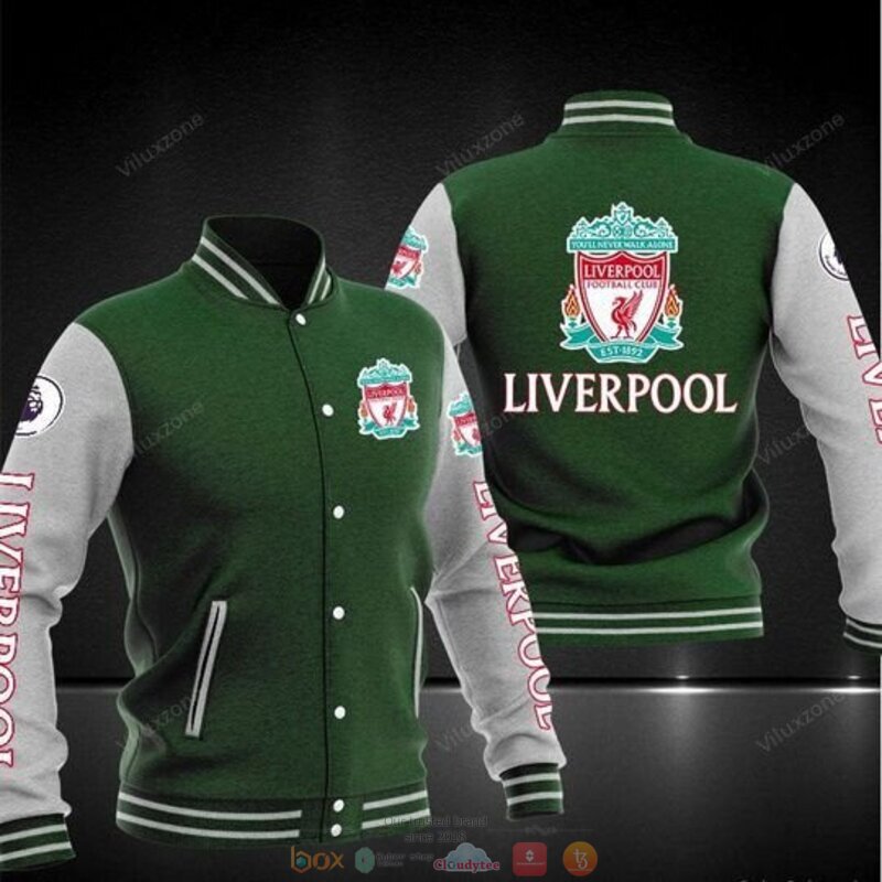 NEW Liverpool Football Club baseball jacket 6 Liverpool Football Club baseball jacket 1 2 3 4 5