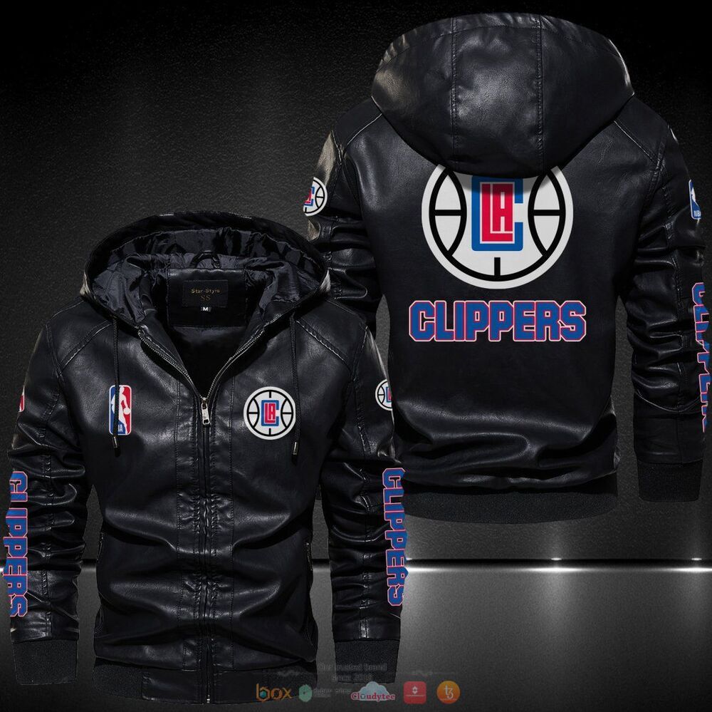 Los Angeles Clippers NBA Leather Jacket Hat