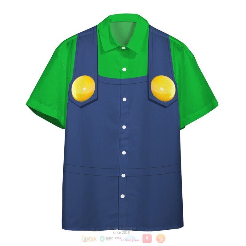 Luigi Hawaiian Shirt Short