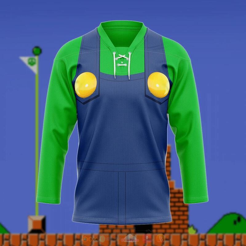 Luigi Hockey Jersey 3 Luigi Hockey Jersey 1 2