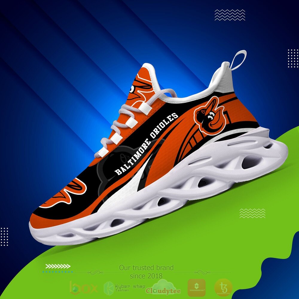 BEST MLB Baltimore Orioles Clunky Sneakers 1 MLB Baltimore Orioles Clunky Max Soul Shoes