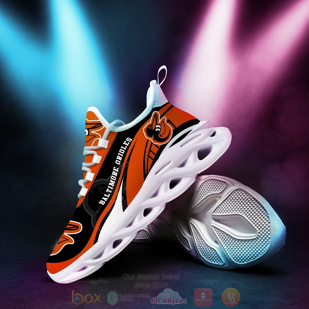 BEST MLB Baltimore Orioles Clunky Sneakers 3 MLB Baltimore Orioles Clunky Max Soul Shoes 1 2