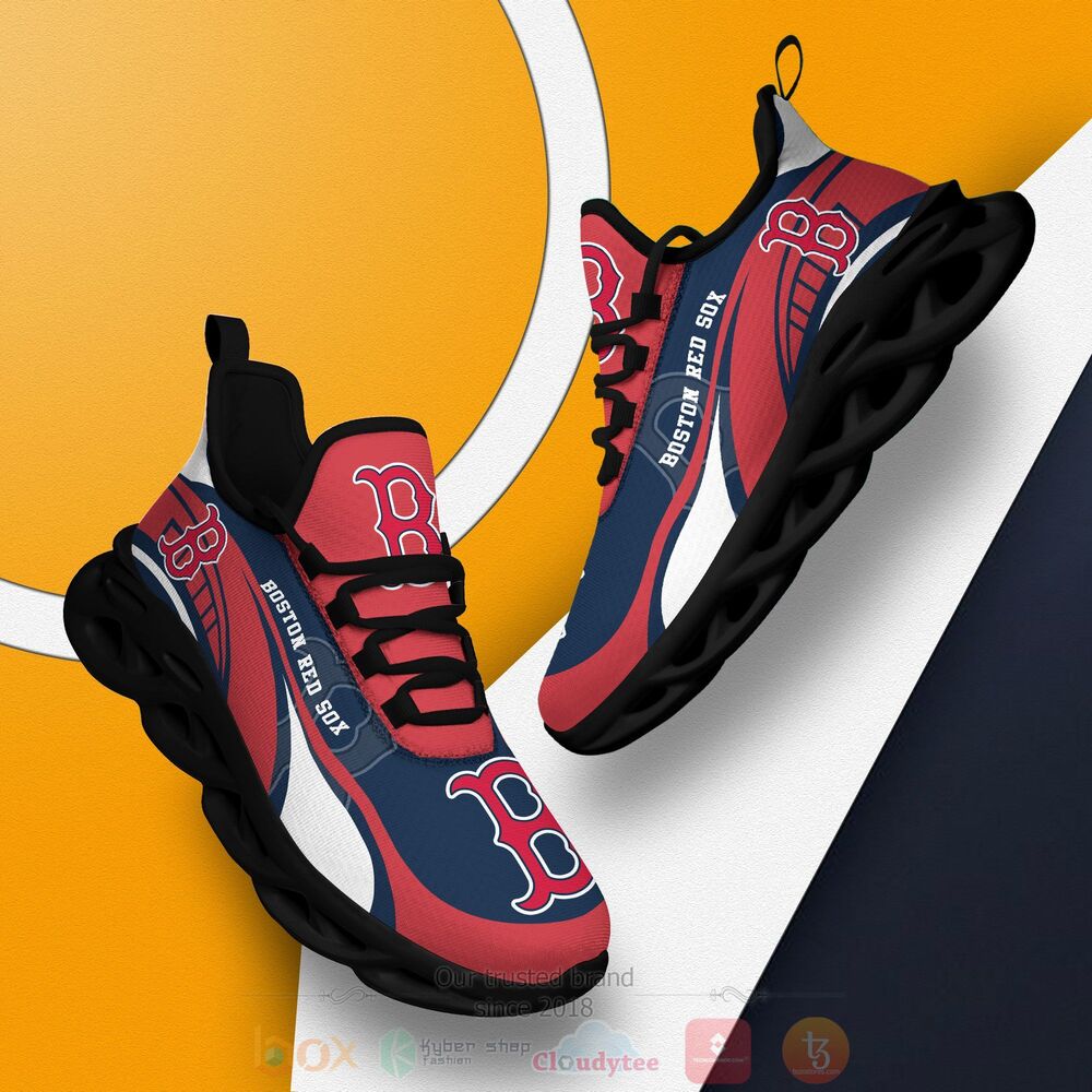 BEST MLB Boston Red Sox Clunky Sneakers 2 MLB Boston Red Sox Clunky Max Soul Shoes 1