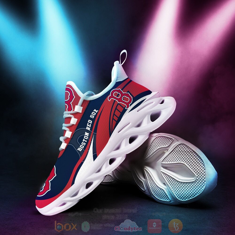 BEST MLB Boston Red Sox Clunky Sneakers 3 MLB Boston Red Sox Clunky Max Soul Shoes 1 2