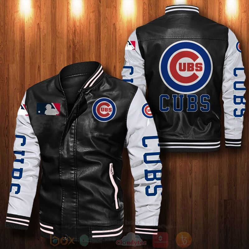 MLB Chicago Cubs Bomber Leather Jacket