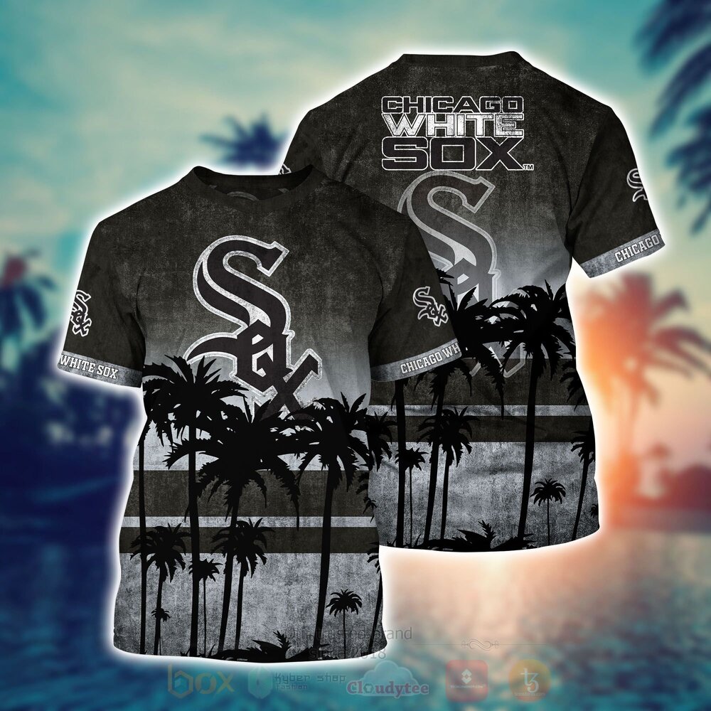 BEST MLB Chicago White Sox 3D All Over Printed Hawaiian Shirt, Short 2 MLB Chicago White Sox Hawaiian Shirt Short 1