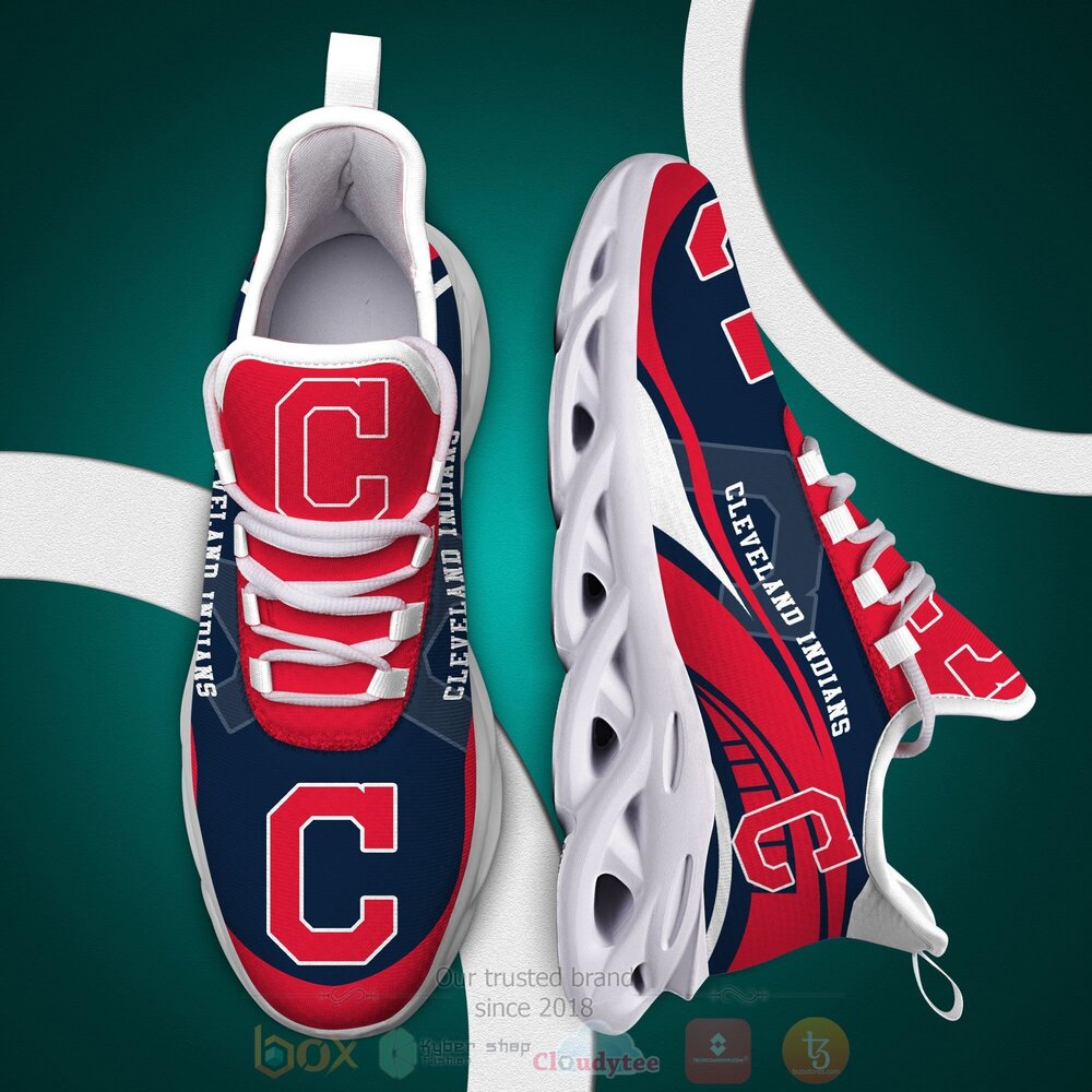 BEST MLB Cleveland Guardians Clunky Sneakers 2 MLB Cleveland Guardians Clunky Max Soul Shoes 1