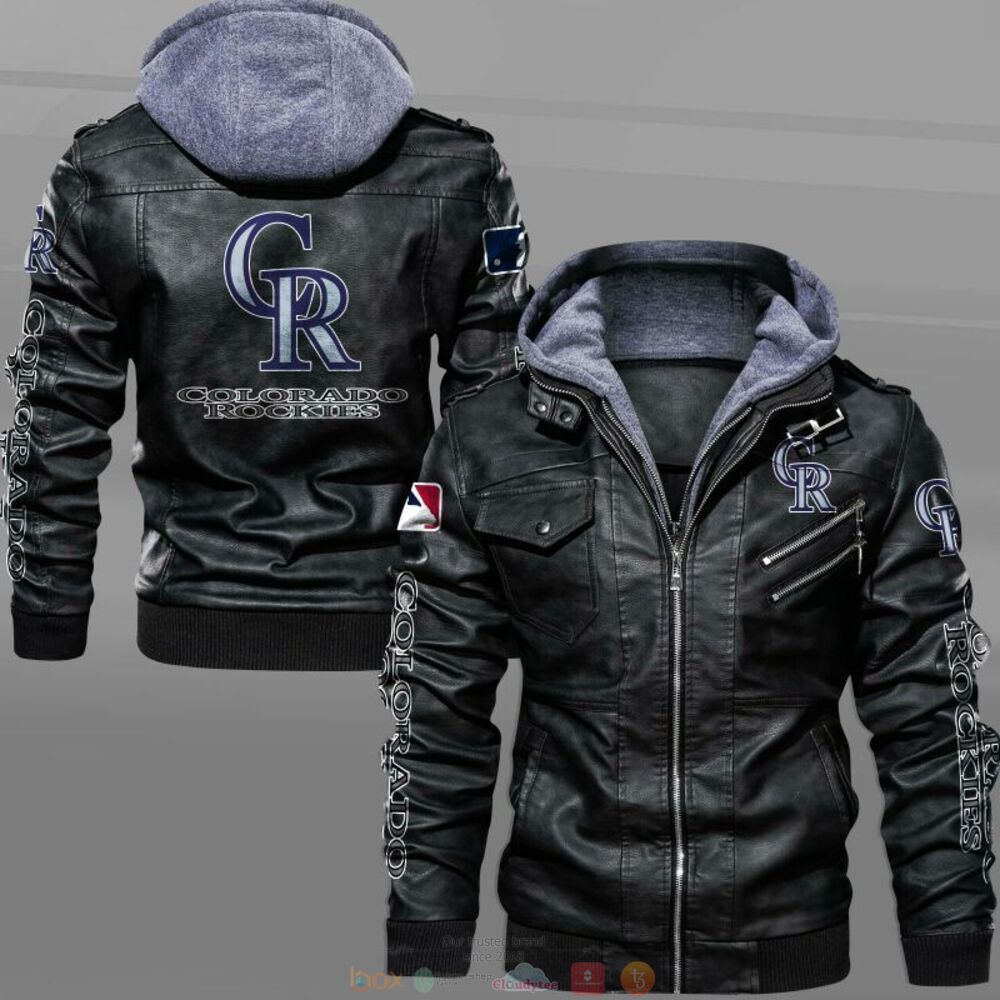 MLB Colorado Rockies Leather Jacket