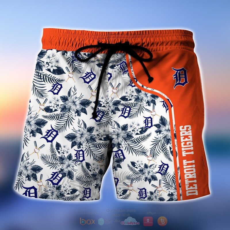 MLB Detroit Tigers Baby Yoda Hawaiian Shirt, Short 3 MLB Detroit Tigers Baby Yoda Hawaiian Shirt Short 1 2