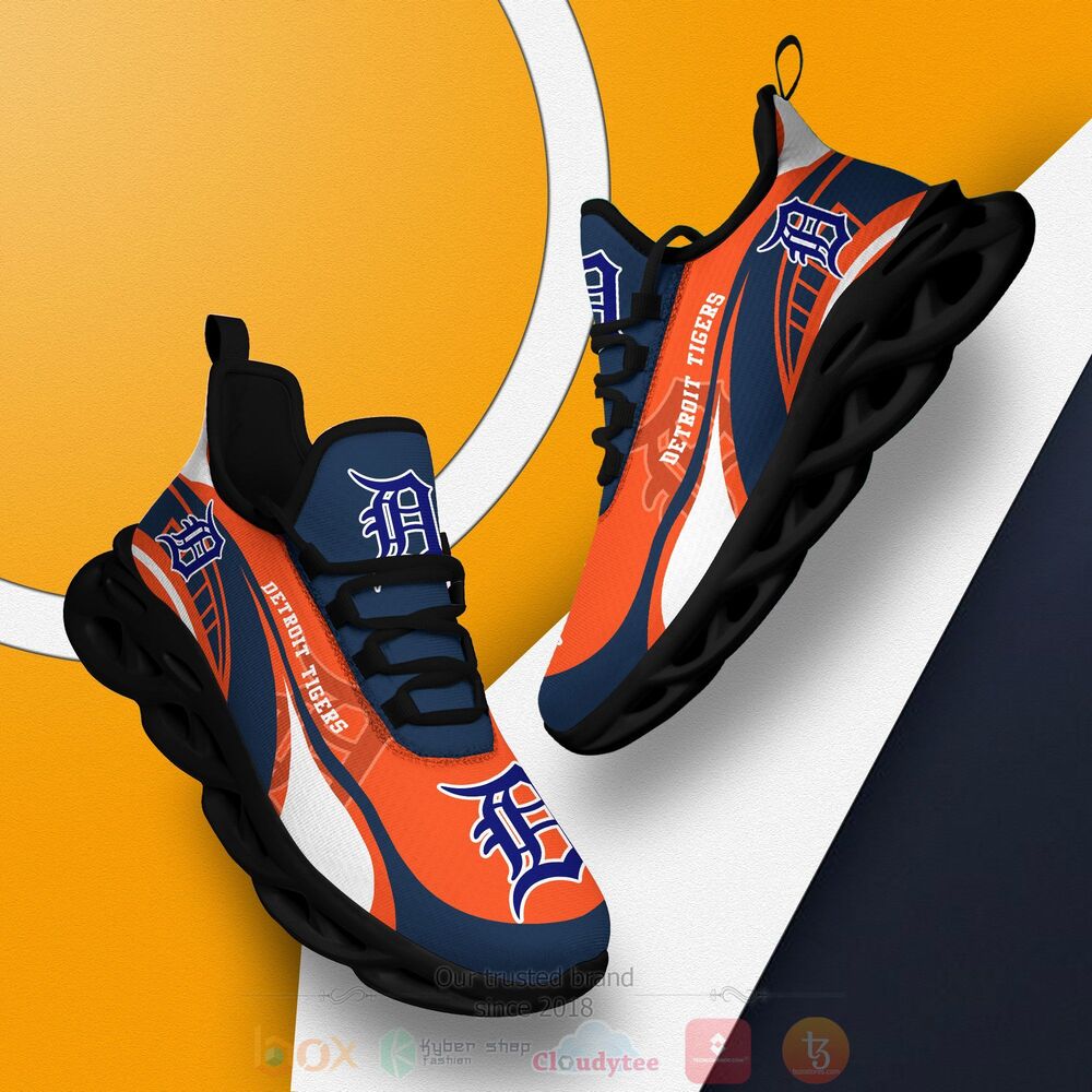 BEST MLB Detroit Tigers Clunky Sneakers 2 MLB Detroit Tigers Clunky Max Soul Shoes 1