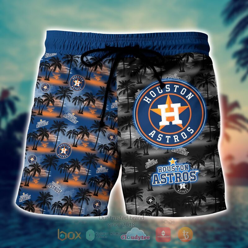 MLB Houston Astros Coconut Hawaiian shirt, Short 4 MLB Houston Astros Coconut Hawaiian shirt Short 1 2 3