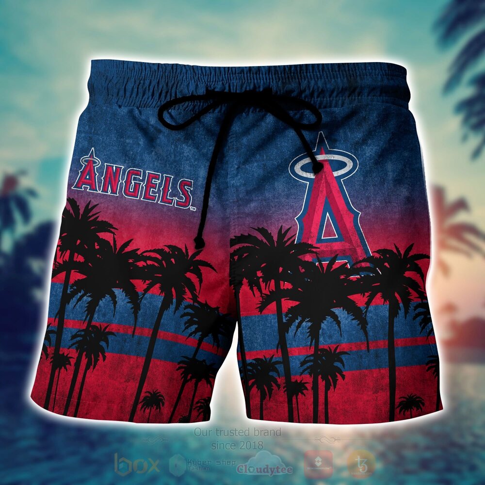 BEST MLB Los Angeles Angels of Anaheim 3D All Over Printed Hawaiian Shirt, Short 5 MLB Los Angeles Angels of Anaheim Hawaiian Shirt Short 1 2 3 4