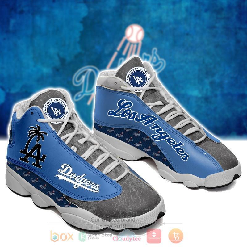 MLB Los Angeles Dodgers Nation Air Jordan 13 Shoes