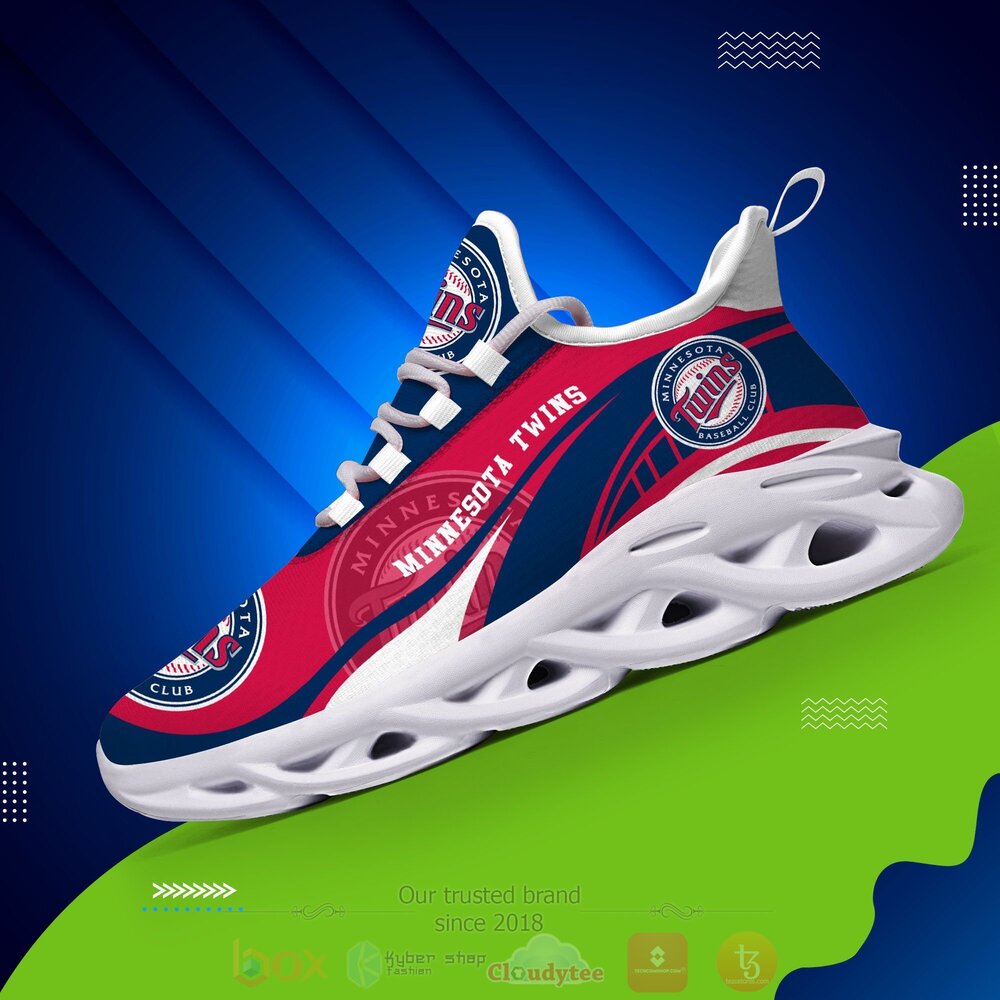 BEST MLB Minnesota Twins Clunky Sneakers 7 MLB Minnesota Twins Clunky Max Soul Shoes